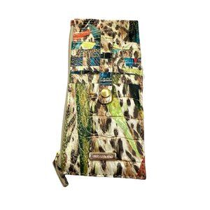 Brahmin Melbourne Collection Botanical Credit Card Wallet
